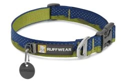 Ruffwear Crag Dog Collar, Green Hills