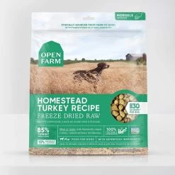 Open Farm Homestead Turkey Recipe Freeze-Dried Raw Dog Food