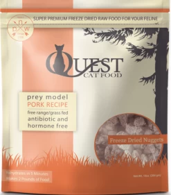 Steve's Real Food Quest Pork Nuggets Freeze-Dried Cat Food