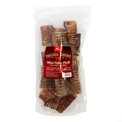 All The Best Jumbo Beef Trachea Minis Value Pack, 8oz