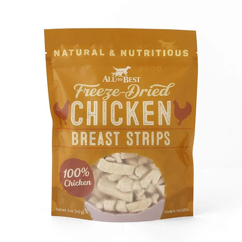 All The Best Freeze Dried Chicken Strips, 5-oz