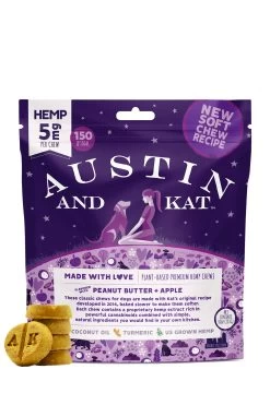 Austin And Kat Premium PB & Apple Chews, 5-mg, 30-count (Size: 5-mg, 30-count)