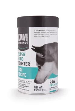 Kiwi Kitchens Superfood Booster Fish Freeze-Dried Dog Food, 9-oz