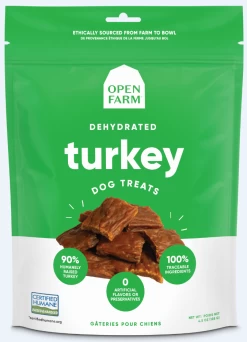 Open Farm Turkey Dehydrated Dog Treats