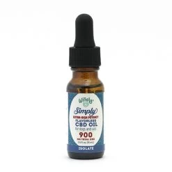 Wisely Simply Flavorless Isolate Extra High Potency CBD Oil
