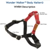 Dolan's Dog Doodads Wonder Walker Body Halter Dog Harness, Pumpkin Spice