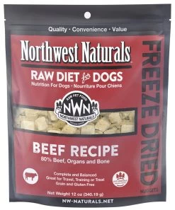 Northwest Naturals Raw Diet Beef Nuggets Freeze-Dried Dog Food