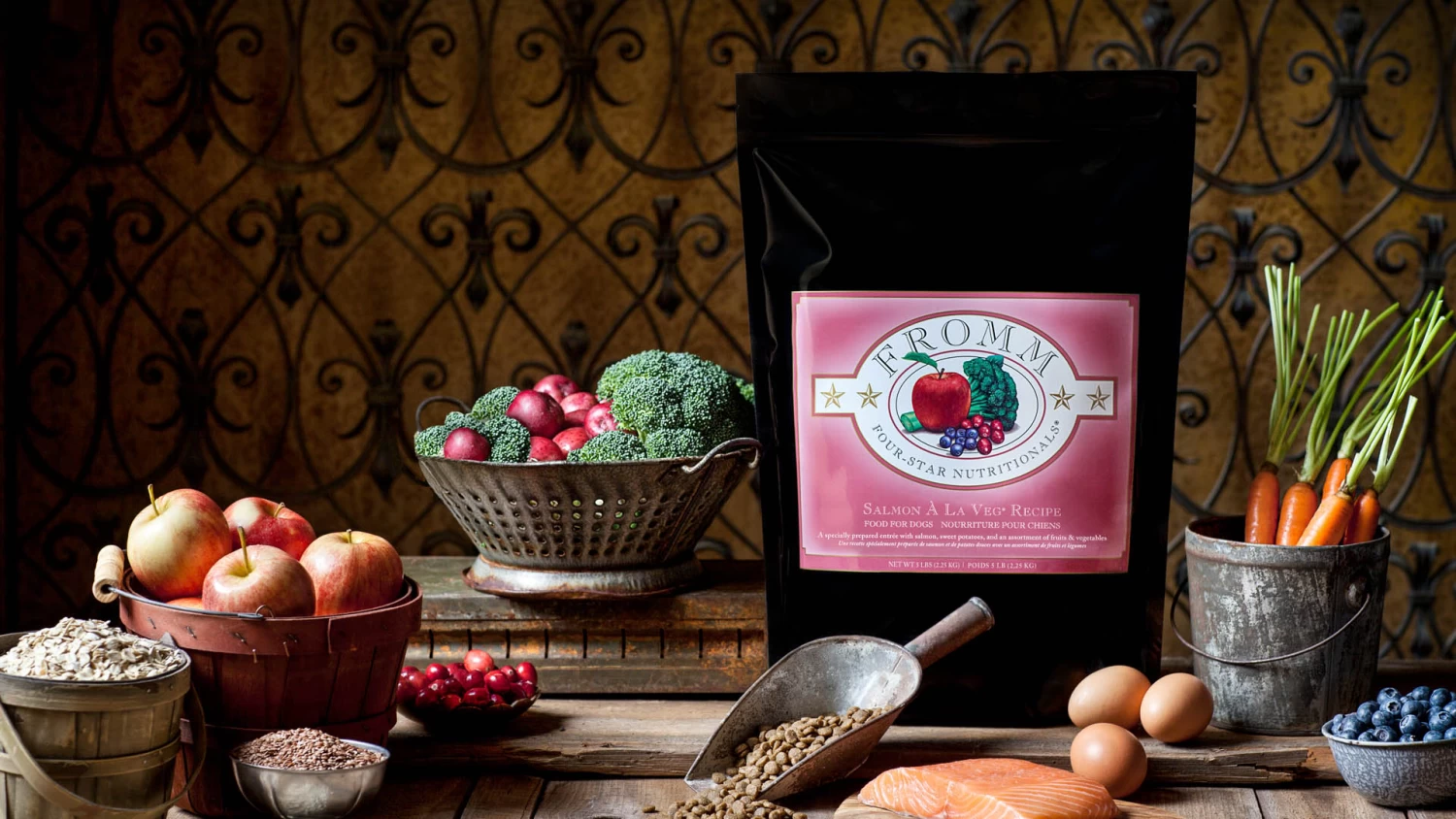 Fromm Four-Star Nutritionals Salmon A La Veg Dry Dog Food - Image 2