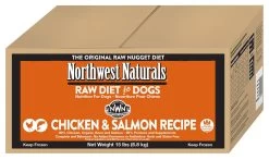 Northwest Naturals Raw Diet Grain-Free Chicken & Salmon Nuggets Raw Frozen Dog Food