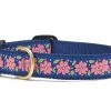 Up Country Dog Collar, Pink Garden