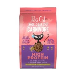 Tiki Cat Born Carnivore Chicken, Herring, & Salmon Dry Cat Food