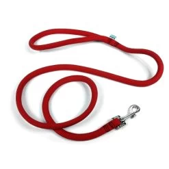 Yellow Dog Design Round Rope Lead Red (Size: 3/4-inx6-ft)