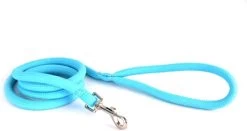 Yellow Dog Design Round Rope Lead Teal (Size: 3/4-inx6-ft)