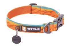 Ruffwear Flat Out Dog Collar, Fall Mountains