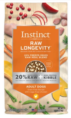 Instinct Raw Longevity Chicken Dry Dog Food