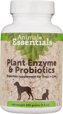 Animal Essentials Plant Enzyme & Probiotics Dog & Cat Supplement