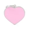 MyFamily Heart Pet ID Tag, Pink