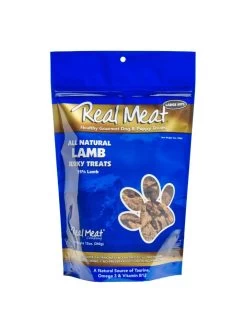 The Real Meat Company All Natural Lamb Jerky Dog Treats