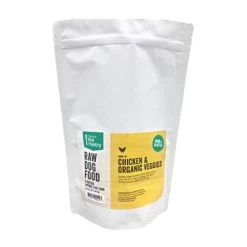 Natural Pet Pantry Chicken With Bone & Organic Veggies Patty Raw Food For Dogs