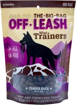 Off-Leash Mini Trainers Tender Duck Dog Treats