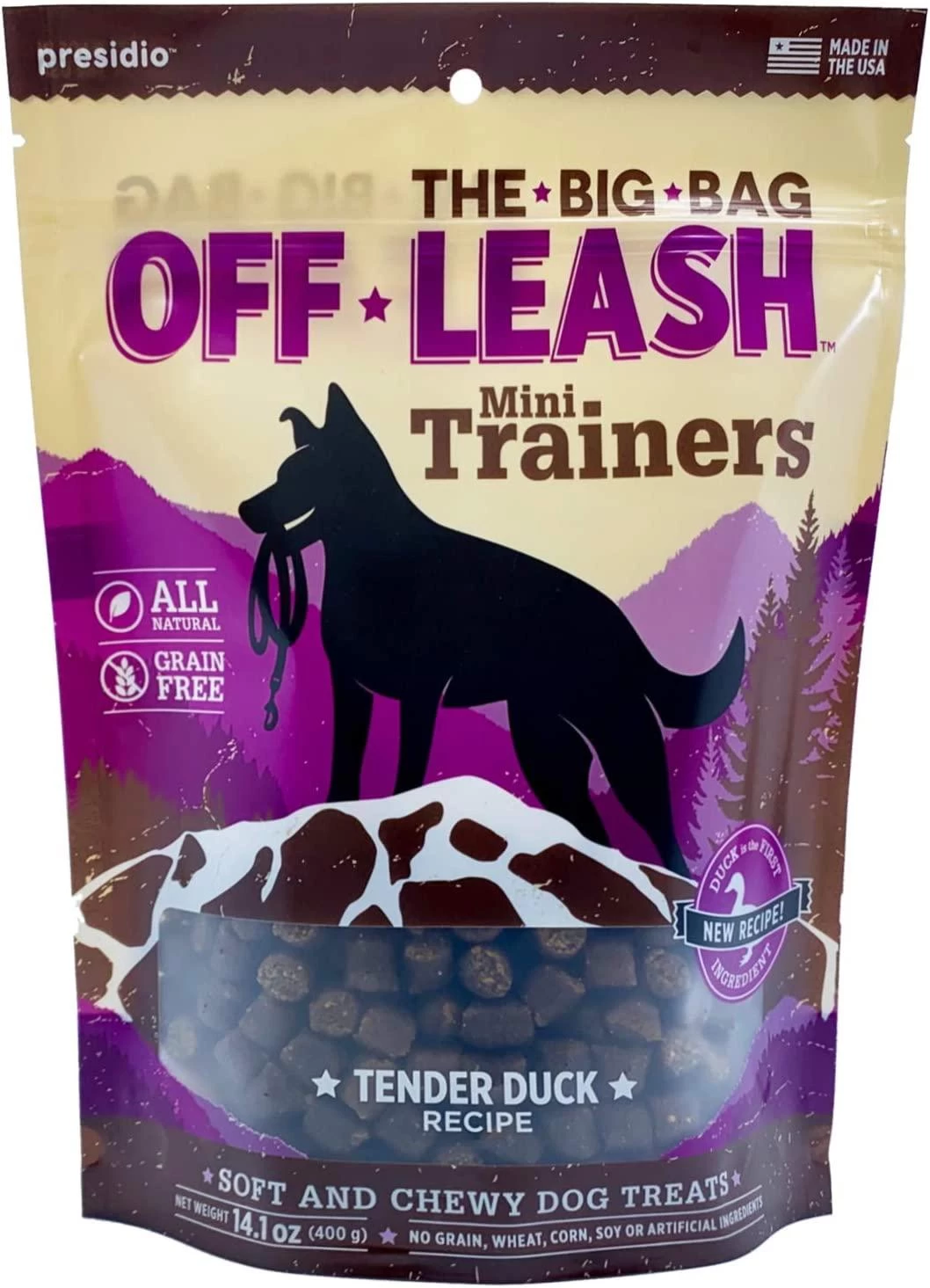 Off-Leash Mini Trainers Tender Duck Dog Treats