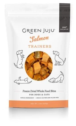 Green Juju Salmon Trainers Freeze-Dried Dog & Cat Treats