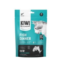 Kiwi Kitchens Fish Dinner Raw Freeze-Dried Cat Food