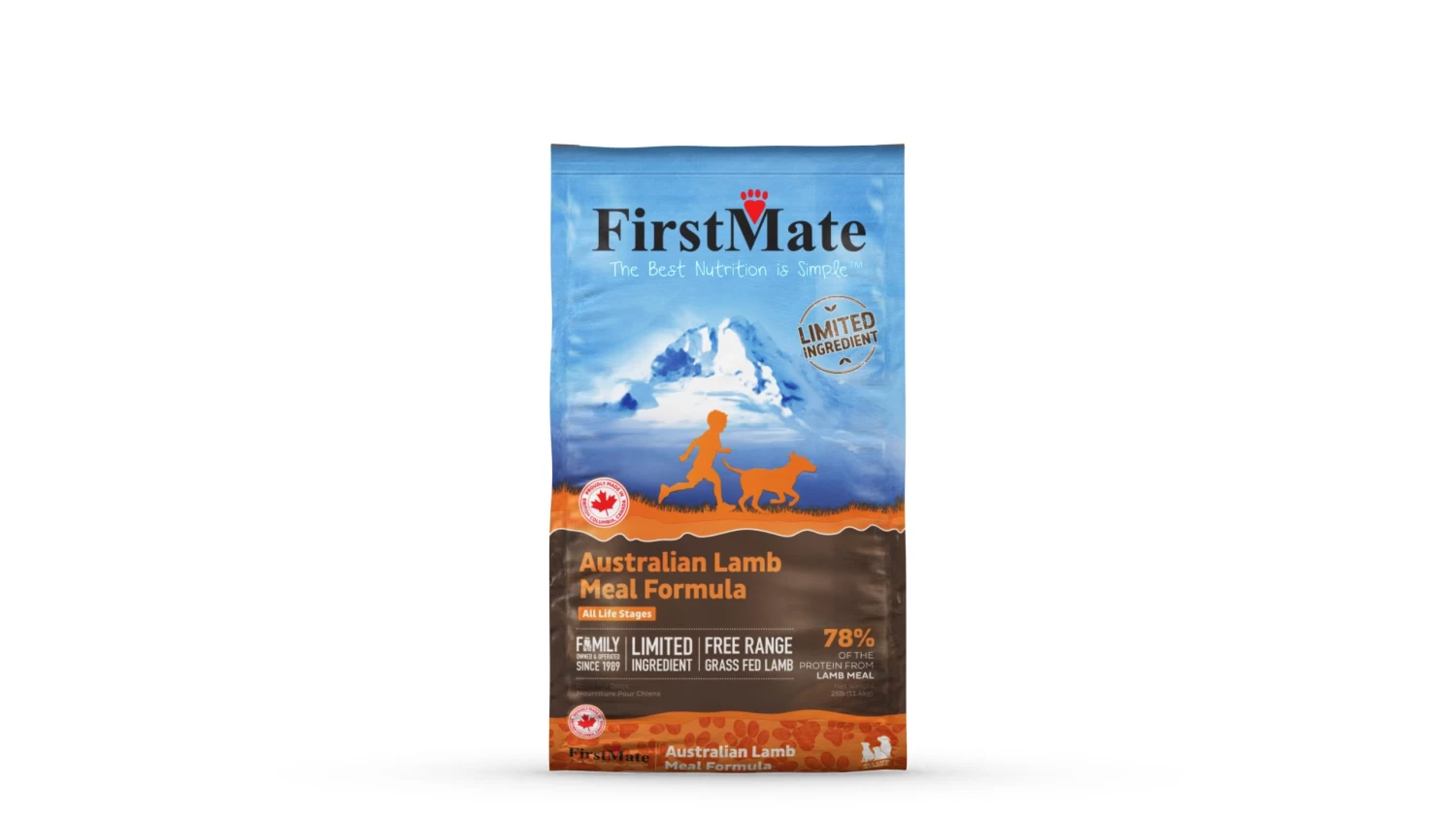 FirstMate Australian Lamb Meal Limited Ingredient Diet Grain-Free Dry Dog Food