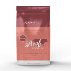 Green Juju Limited Ingredient Diet Beef Raw Freeze-Dried Dog Food