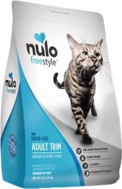 Nulo Cat Freestyle Salmon & Lentils Recipe Grain-Free Adult Trim Dry Cat Food