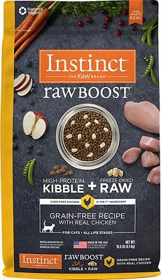 Instinct Raw Boost Grain-Free Recipe With Real Chicken Dry Cat Food