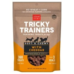 Cloud Star Chewy Tricky Trainers Cheddar Flavor Dog Treats