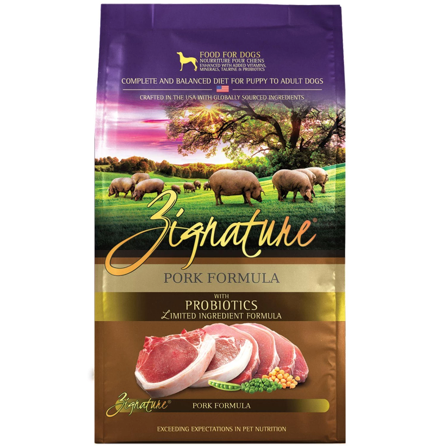 Zignature Pork Limited Ingredient Formula Grain-Free Dry Dog Food