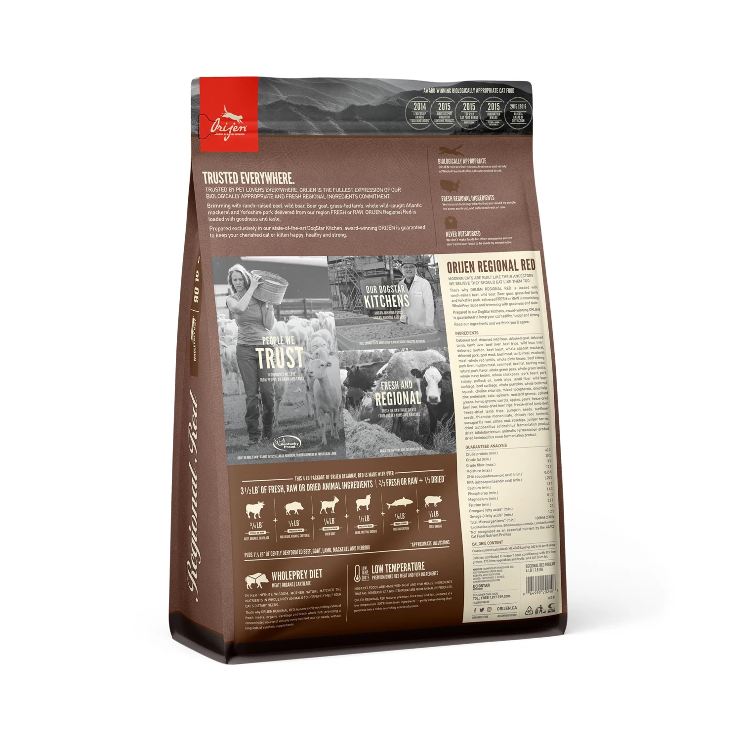 ORIJEN Regional Red Grain-Free Dry Cat Food - Image 6
