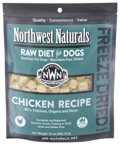 Northwest Naturals Raw Diet Chicken Nuggets Freeze-Dried Dog Food