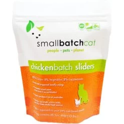 Small Batch Cat Chicken Batch Sliders Frozen Cat Food
