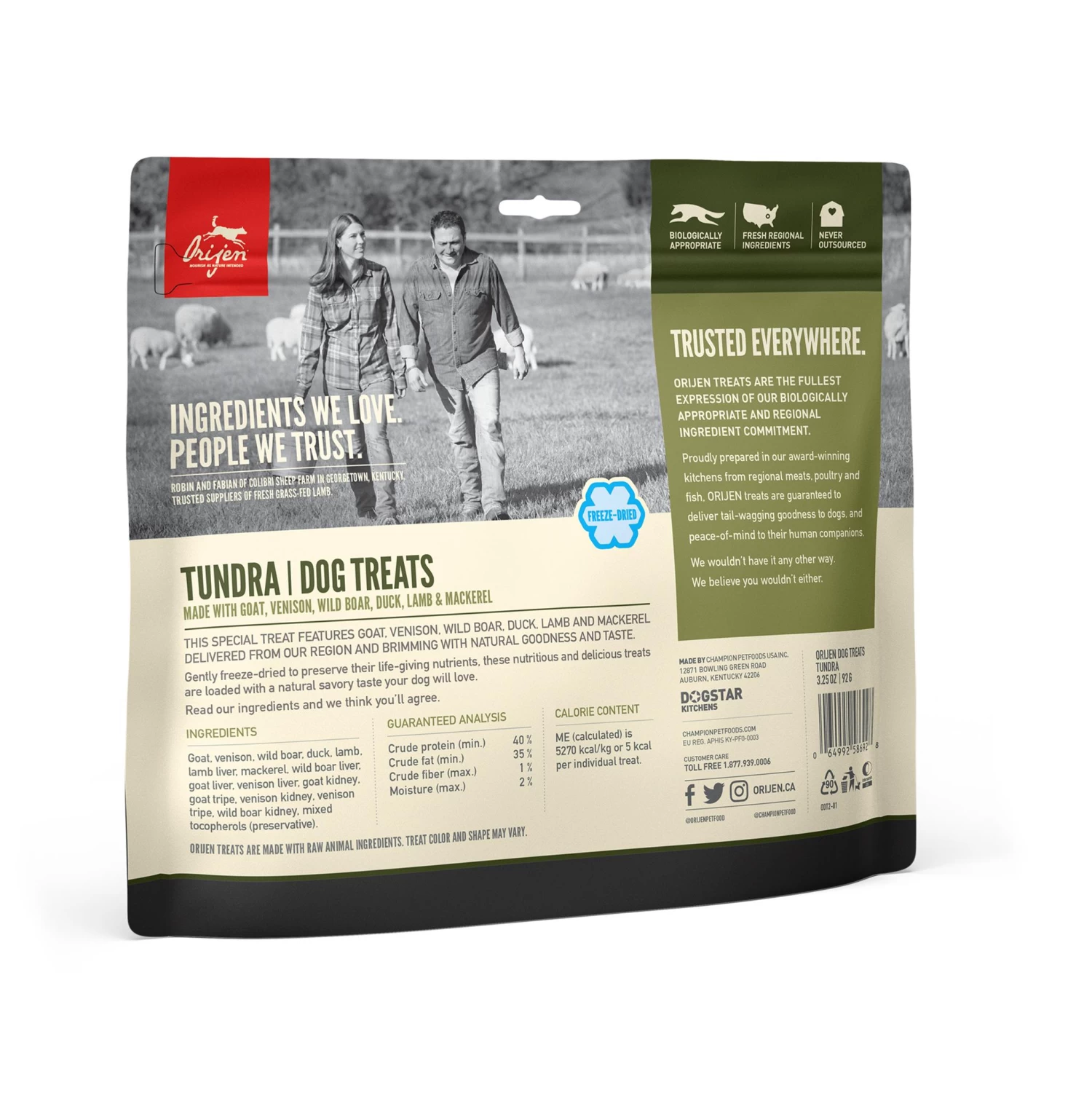ORIJEN Tundra Grain-Free Freeze-Dried Dog Treats - Image 6