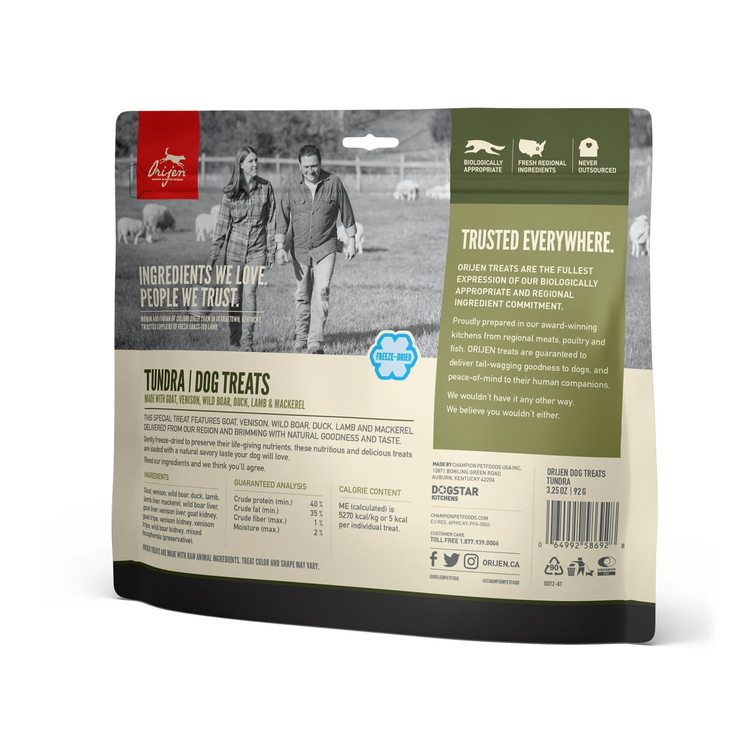 ORIJEN Tundra Grain-Free Freeze-Dried Dog Treats - Image 5