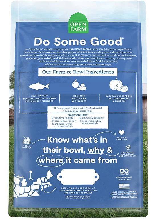 Open Farm Catch-of-the-Season Whitefish Recipe Grain-Free Dry Cat Food - Image 2