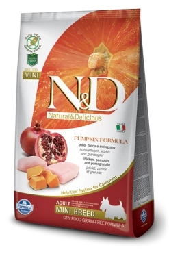 Farmina N&D Pumpkin Chicken & Pomegranate Adult Mini Dog Dry Food
