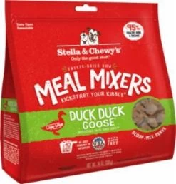 Stella & Chewy's Duck Duck Goose Meal Mixers Freeze-Dried Raw Dog Food