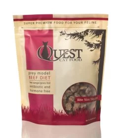 Steve's Real Food Quest Frozen Beef Diet For Cats, 2-lb (Size: 2-lb)
