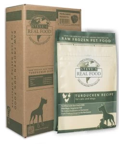 Steve's Real Food Turducken Nuggets Raw Frozen Dog & Cat Food, 5-lb (Size: 5-lb)