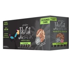 Tiki Cat After Dark Variety Pack Canned Cat Food, 2.8-oz, 12-pack (Size: 2.8-oz, 12-pack)