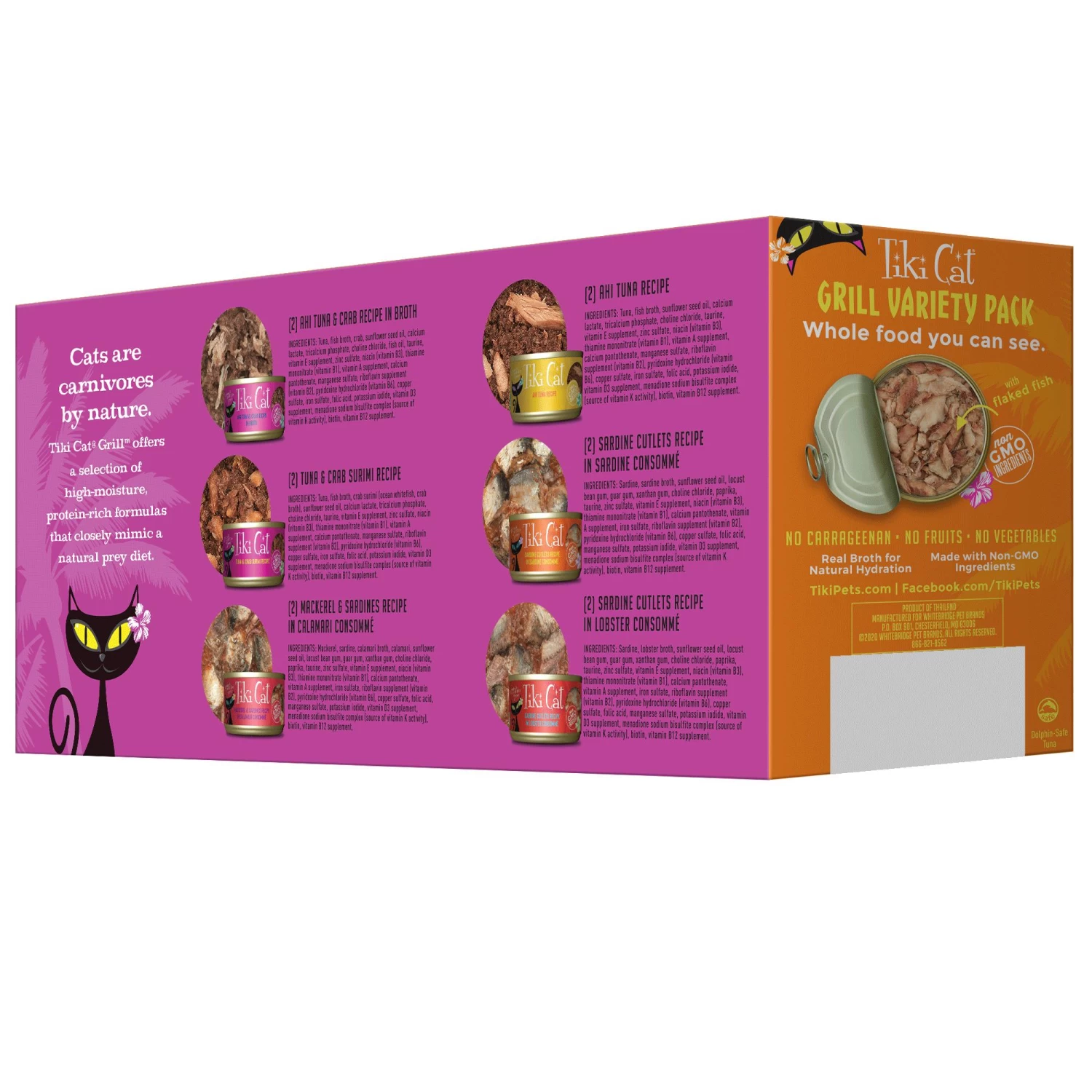 Tiki Cat King Kam Gril Variety Pack, 2.8-oz, 12-pack (Size: 2.8-oz, 12-pack) - Image 2