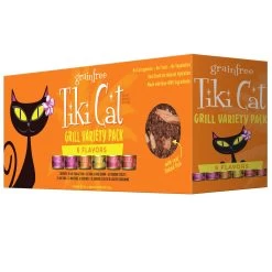 Tiki Cat King Kam Gril Variety Pack, 2.8-oz, 12-pack (Size: 2.8-oz, 12-pack)