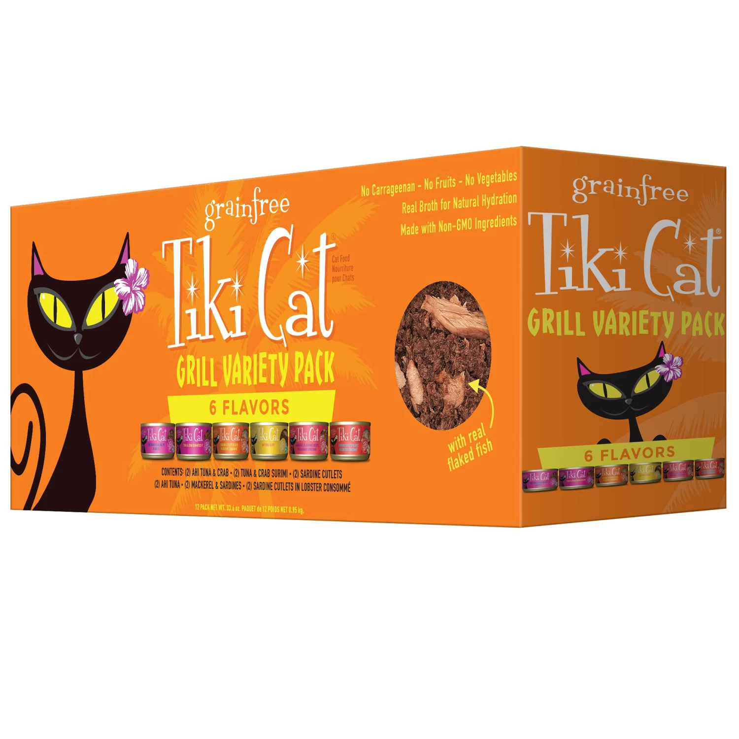 Tiki Cat King Kam Gril Variety Pack, 2.8-oz, 12-pack (Size: 2.8-oz, 12-pack)