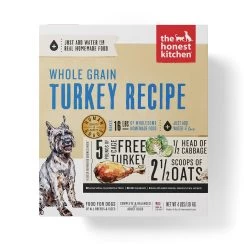 The Honest Kitchen Whole Grain Turkey Recipe Dehydrated Dog Food