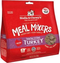 Stella & Chewy's Tantalizing Turkey Meal Mixers Grain-Free Freeze-Dried Dog Food