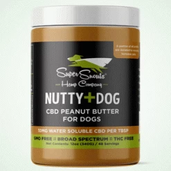 Super Snouts Nutty Dog Peanut Butter Flavored Alternative Supplement For Dogs, 12-oz (Size: 12-oz)